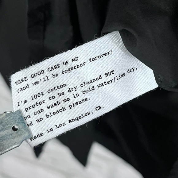 WearCisco size M/L THE FITTED SHIRT IN JET BLACK - 100% COTTON - Picture 12 of 13